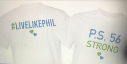 PS 56 Strong #LivelikePhil t-shirt